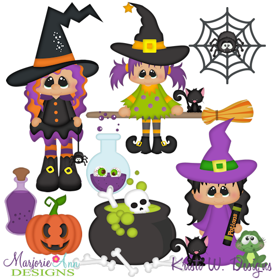 Witches Brew 2 SVG Cutting Files Includes Clipart - Click Image to Close